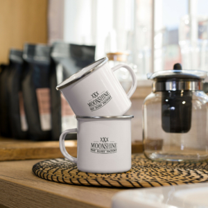 Mug émaillé "Moonshine XXX"