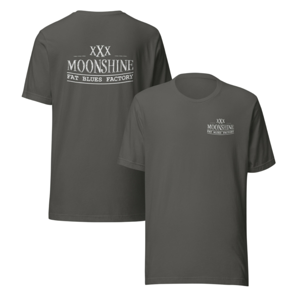T-shirt unisexe « Moonshine XXX » impression blanche – Image 6