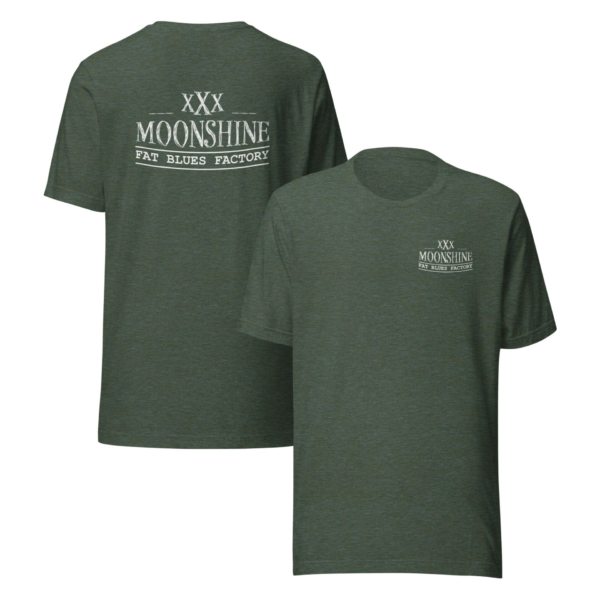 T-shirt unisexe « Moonshine XXX » impression blanche – Image 5