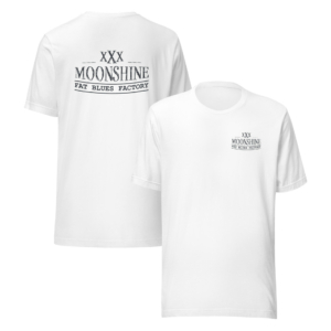 T-shirt unisexe « Moonshine XXX » impression noire